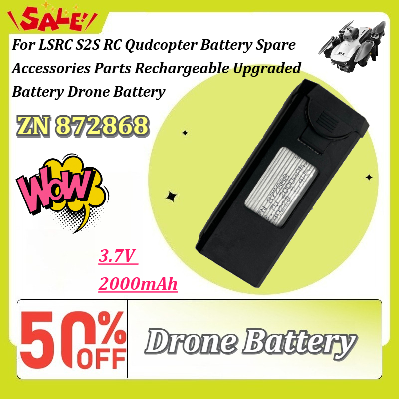 Yeni ZN872868 3.7V 2000mAh LSR - Eachine Drone E58 incelemesi ve fiyatı