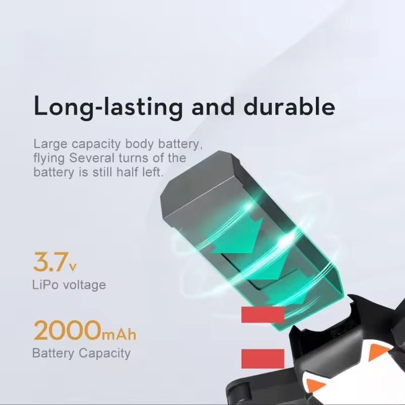 Yeni ZN872868 3.7V 2000mAh LSR - Eachine Drone E58 incelemesi ve fiyatı