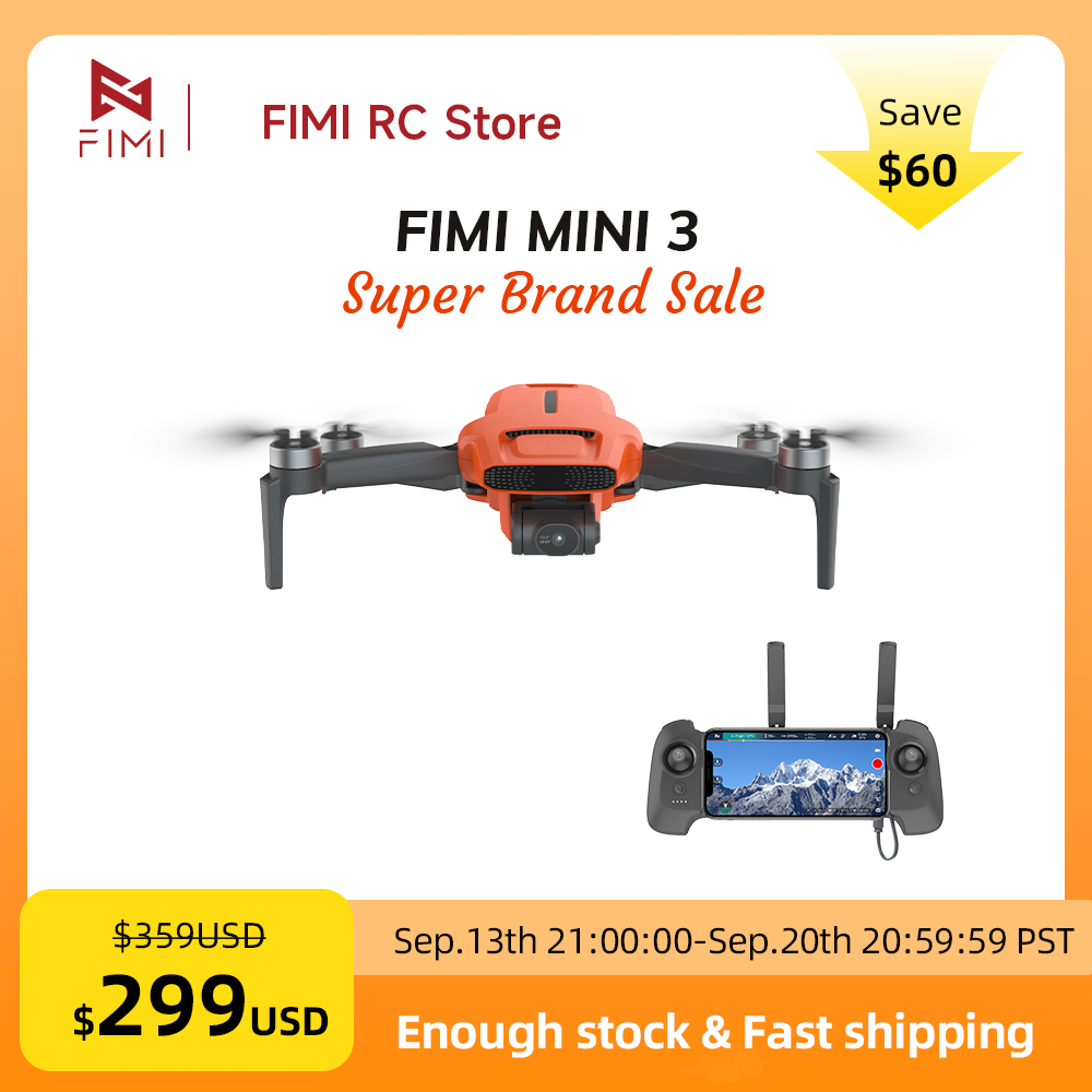 FIMI MINI 3 Kamera Drone 4K 60 - Drone Gimbal Case incelemesi ve fiyatı